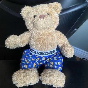 Vintage Curly Teddy Bear from Build-a-Bear Workshop - Retired
